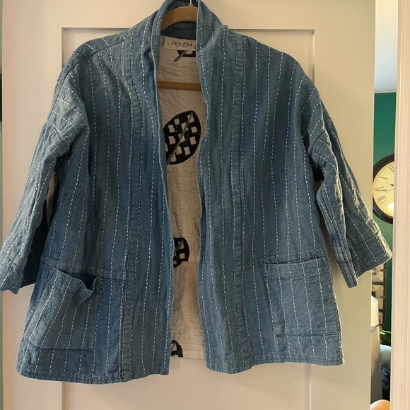 Jackets & Blazers - PO-EM Blue Chaqueta - Size M